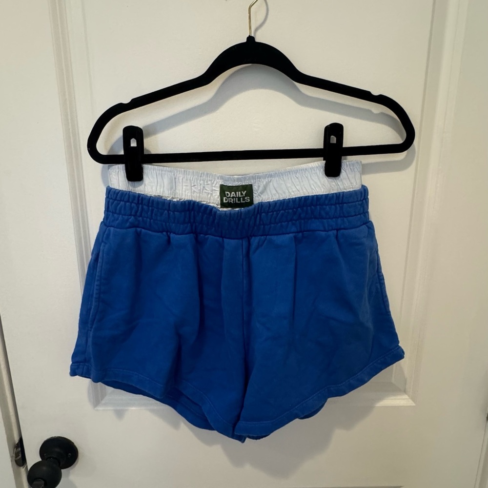 Daily Drills Blue Boxer Shorts